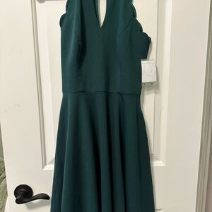 Scalloped halter top Dress
